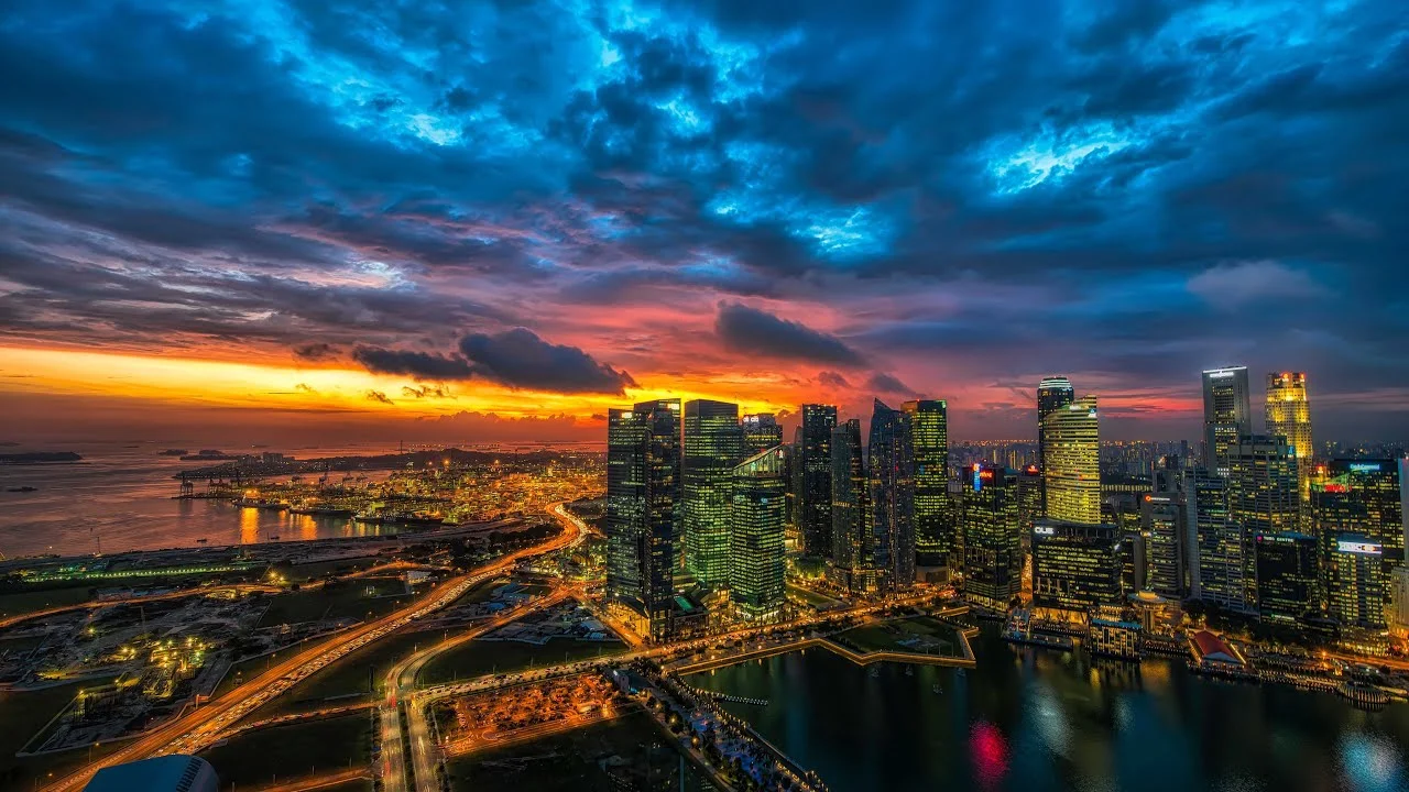 1000部高清免费观看的电视剧城市航拍高清视频素材